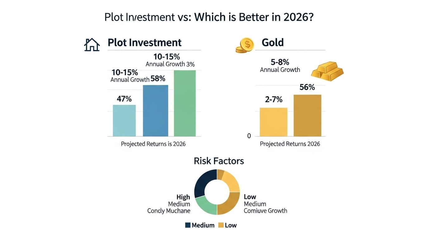 Plot Investment vs Gold: Which is Better in 2026?