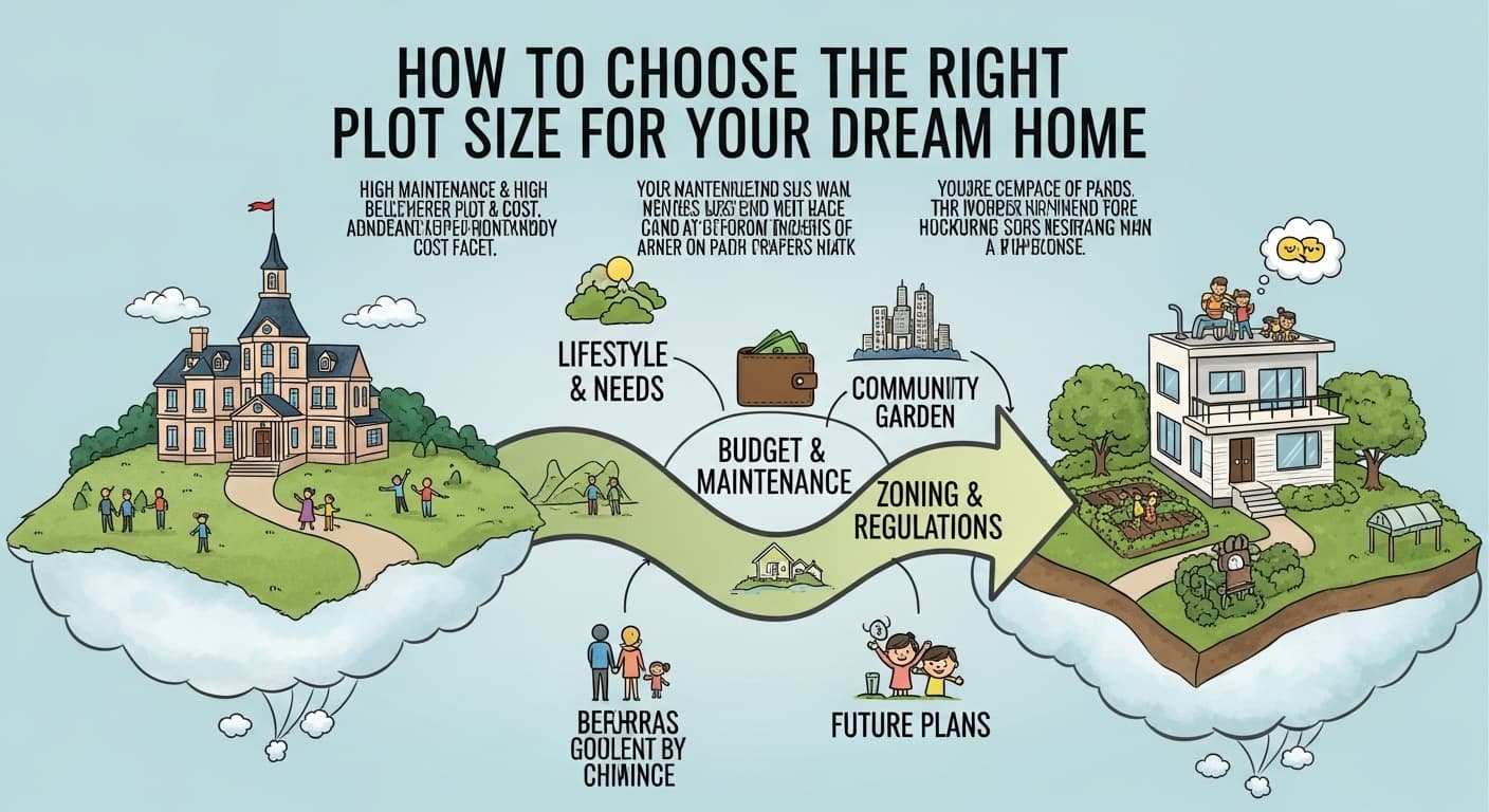 How to Choose the Right Plot Size for Your Dream Home