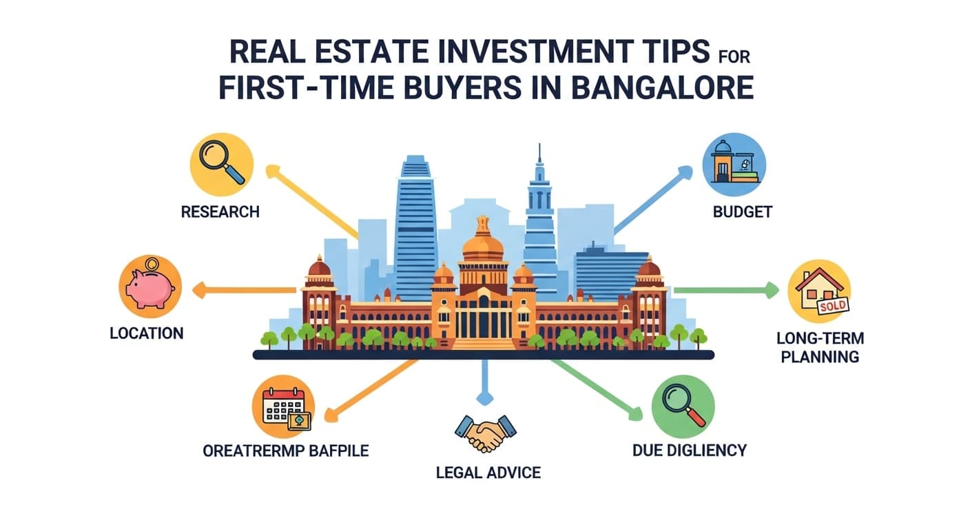 Real Estate Investment Tips for First-Time Buyers in Bangalore
